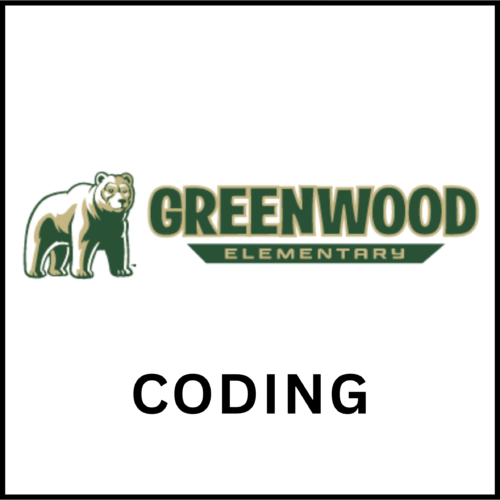 Greenwood Coding Club (2026-27) K-5: Wednesdays 1:45-2:45PM; Sep 30-May 19